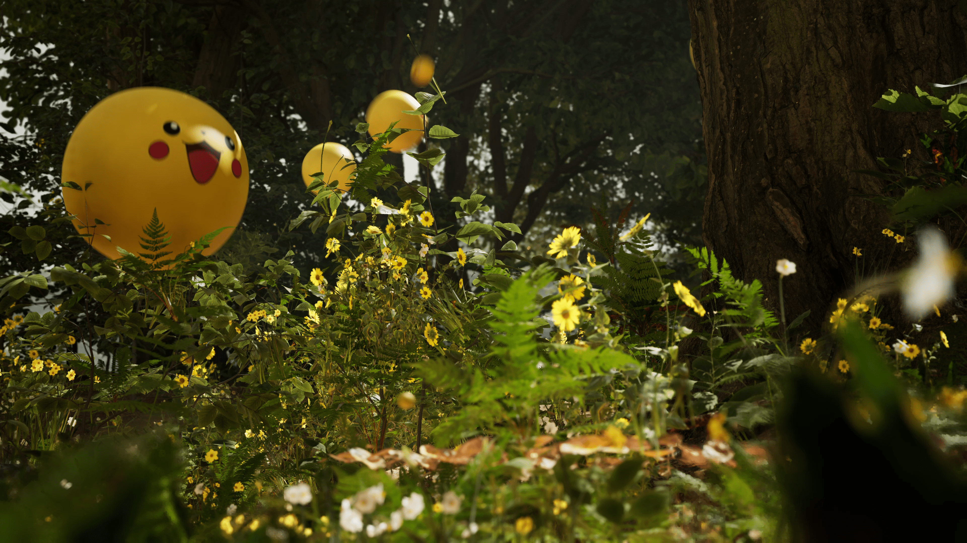 Emissive Echoes in the Forest - 3