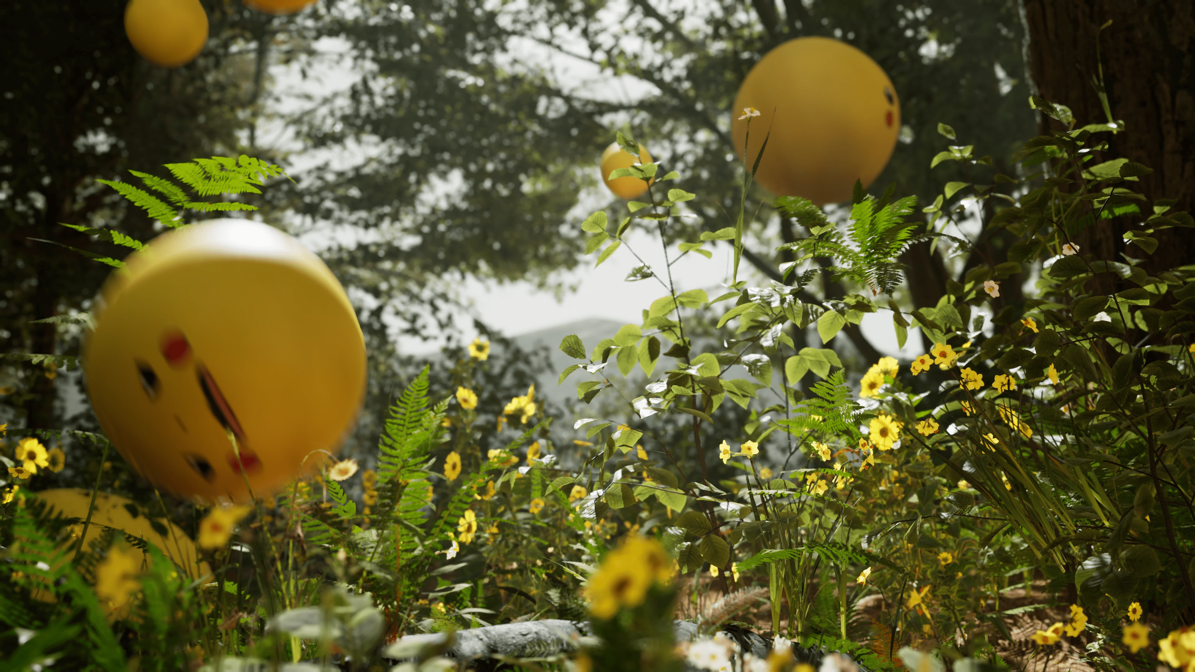 Emissive Echoes in the Forest - 4