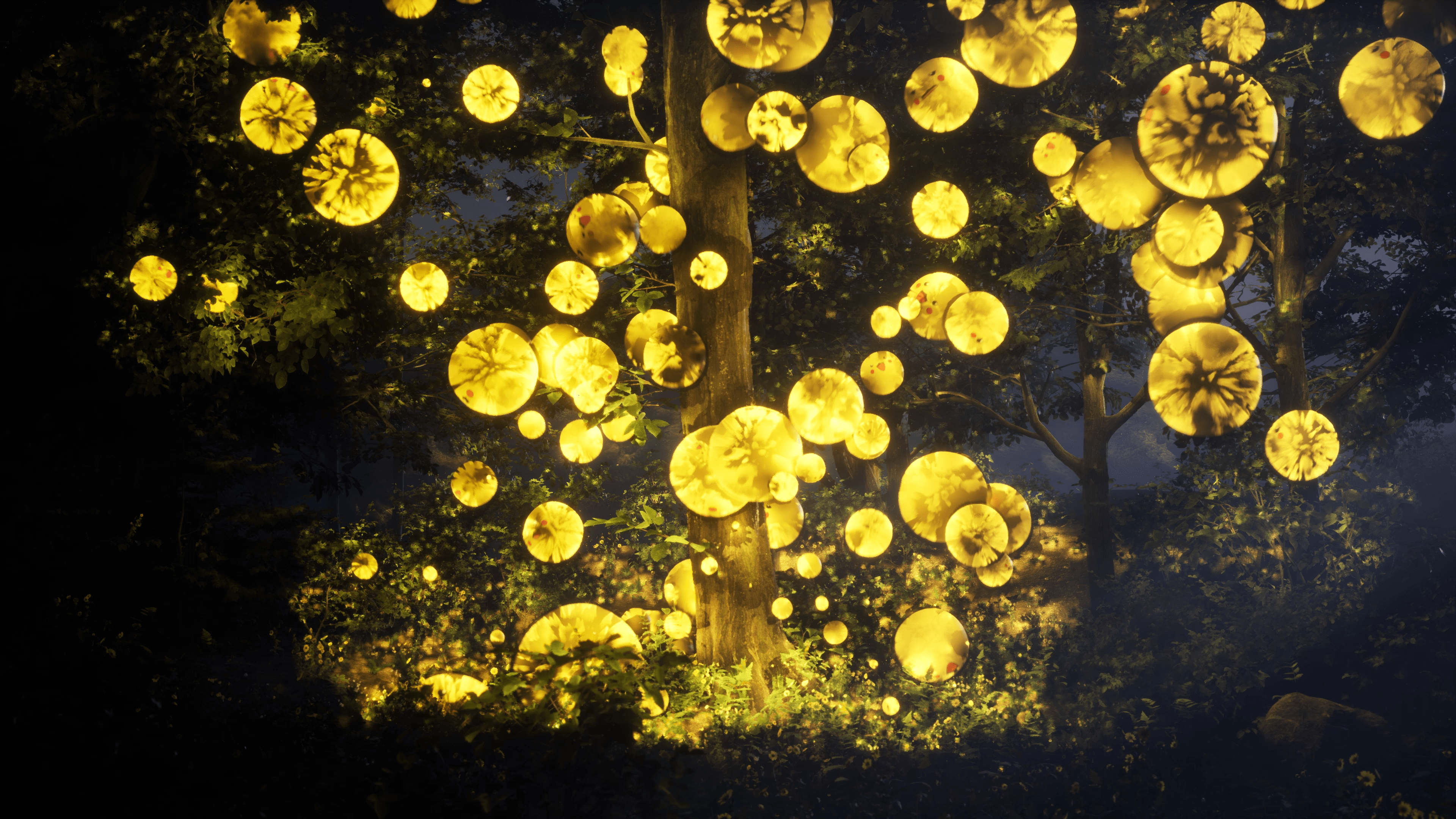 Emissive Echoes in the Forest - 5